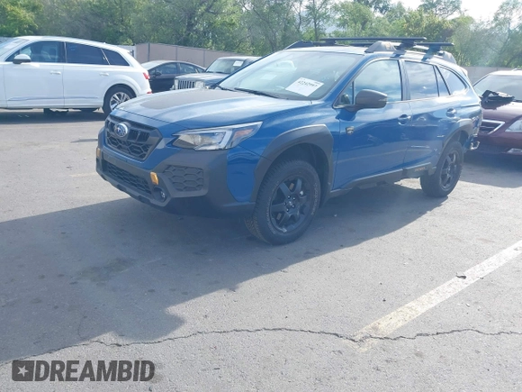 2025 Subaru Outback Wilderness z VIN 4S4BTGUD0S3167493, wystawiony jako IAAI lot #42242997 z przebiegiem 2 214 mil mil oraz . Historia ofert i sprzedaży dostępna na DreamBid. Obrazek 2.