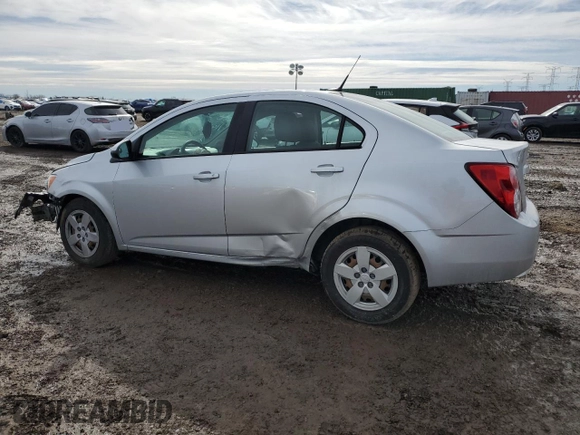 2014 Chevrolet Sonic LS with VIN 1G1JA5SH0E4209166, listed as a Copart auction lot 47402545 with 83,057 mi miles and Salvage title. Bid and sale history available at DreamBid. Image 2.