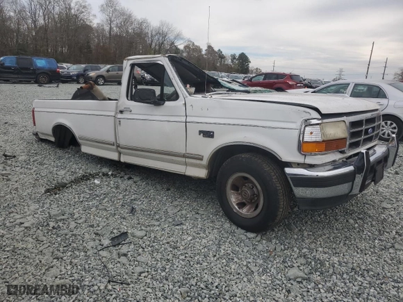 1996 Ford F-150 Special with VIN 1FTEF15N6TLB31158, listed as a Copart auction lot 80905514 with 157435 miles and Salvage Title. Bid and sale history available at carsss.com. Image 4.
