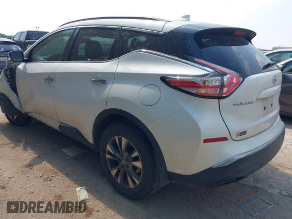 2018 Nissan Murano S z VIN 5N1AZ2MG8JN201397, wystawiony jako IAAI lot #41842169 z przebiegiem 50 648 mil mil oraz . Historia ofert i sprzedaży dostępna na DreamBid. Obrazek 3.