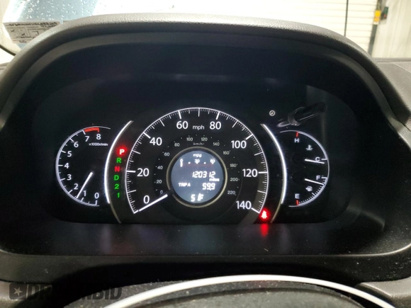 2013 Honda CR-V EX-L with VIN 5J6RM4H71DL033219, listed as a Copart auction lot 52602545 with 120,312 mi miles and Salvage Title. Bid and sale history available at carsss.com. Image 9.