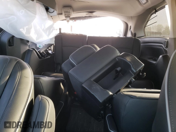 2025 Honda Odyssey Touring с VIN 5FNRL6H82SB008424, выставлен на аукционе Copart как лот 56060855 с пробегом Не указан миль и Списание • Salvage title. История ставок и продаж доступна на DreamBid. Изображение 10.