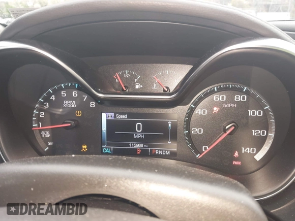2017 Chevrolet Impala LT with VIN 2G1105SA3H9181015, listed as a IAAI auction lot 42016722 with 115,966 mi miles and . Bid and sale history available at DreamBid. Image 7.