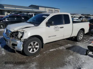 2010 Nissan Titan SV with VIN 1N6BA0CA0AN313724, listed as a Copart auction lot 87280774 with 263,981 mi miles and Salvage title. Bid and sale history available at DreamBid. Image 1.