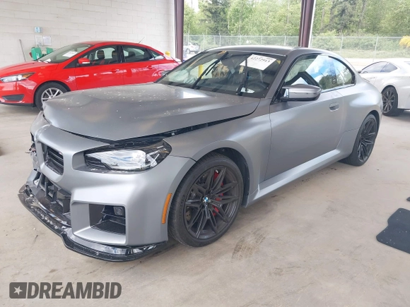 2024 BMW M2 z VIN 3MF13DM08R8E83248, wystawiony jako IAAI lot #42272913 z przebiegiem 4 647 mil mil oraz . Historia ofert i sprzedaży dostępna na DreamBid. Obrazek 17.