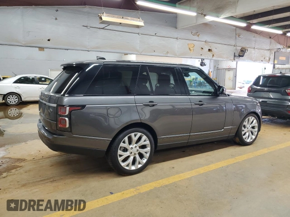 2018 Land Rover Range Rover with VIN SALGS2RE1JA383728, listed as a Copart auction lot 45479275 with 50,122 mi miles and Clean title. Bid and sale history available at DreamBid. Image 3.