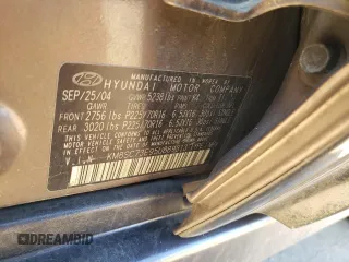 2005 Hyundai Santa Fe GLS with VIN KM8SC73E95U889313, listed as a Copart auction lot 42508925 with 187,643 mi miles and Salvage Title. Bid and sale history available at carsss.com. Image 13.