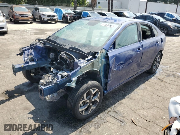 2021 Kia Forte LXS with VIN 3KPF24AD8ME406523, listed as a Copart auction lot 59839175 with Not provided miles and Clean title. Bid and sale history available at DreamBid. Image 1.