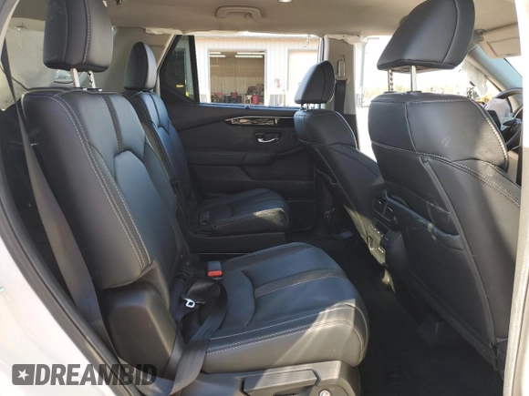 2025 Honda Pilot EX-L with VIN 5FNYG1H49SB016651, listed as a Copart auction lot 43336555 with 0 mi miles and Salvage Title. Bid and sale history available at carsss.com. Image 11.