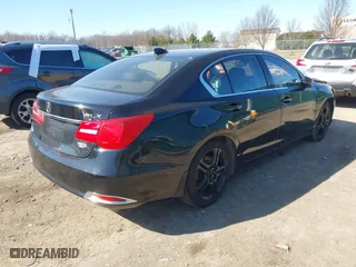 2015 Acura RLX Tech Pkg with VIN JH4KC1F52FC001682, listed as a IAAI auction lot 41823813 with 83,011 mi miles. Bid and sale history available at carsss.com. Image 4.