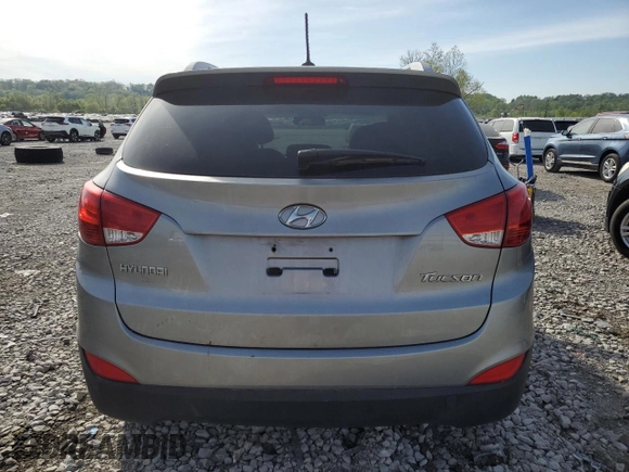2013 Hyundai Tucson GLS with VIN KM8JU3AC4DU742026, listed as a Copart auction lot 54589255 with 251,661 mi miles and Clean Title. Bid and sale history available at carsss.com. Image 6.