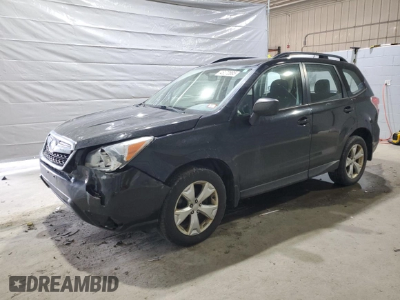 2015 Subaru Forester 2.5i with VIN JF2SJABC5FH470880, listed as a Copart auction lot 48272685 with 123,857 mi miles and Salvage Title. Bid and sale history available at DreamBid. Image 1.
