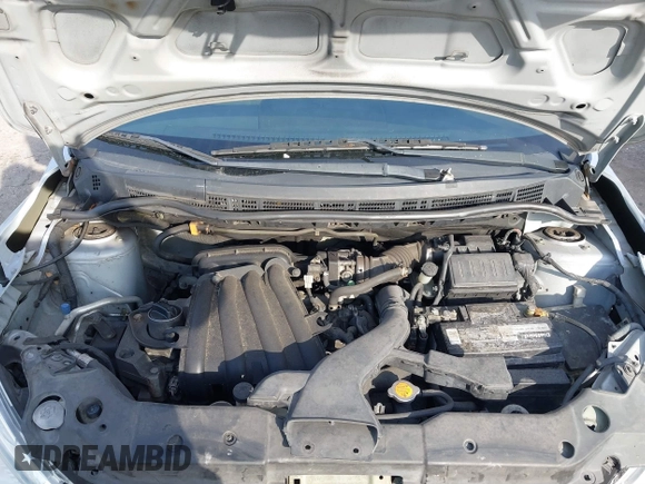 2010 Nissan Versa 1.6 with VIN 3N1CC1AP5AL422567, listed as a IAAI auction lot 41463273 with 167,038 mi miles. Bid and sale history available at carsss.com. Image 10.