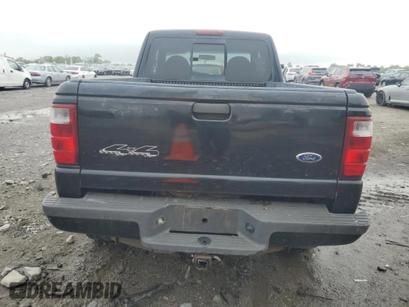2003 Ford Ranger XL Fleet with VIN 1FTZR45E53PA12262, listed as a Copart auction lot 55880625 with 161,474 mi miles and Clean Title. Bid and sale history available at carsss.com. Image 6.
