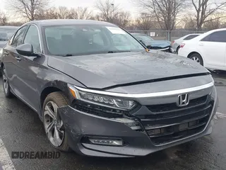 2019 Honda Accord EX z VIN 1HGCV1F40KA117901, wystawiony jako IAAI lot #41689326 z przebiegiem 137 646 mil mil oraz . Historia ofert i sprzedaży dostępna na DreamBid. Obrazek 1.