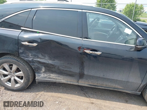 2014 Acura MDX Advance with VIN 5FRYD4H80EB503091, listed as a IAAI auction lot 42487970 with 160,578 mi miles and . Bid and sale history available at DreamBid. Image 6.
