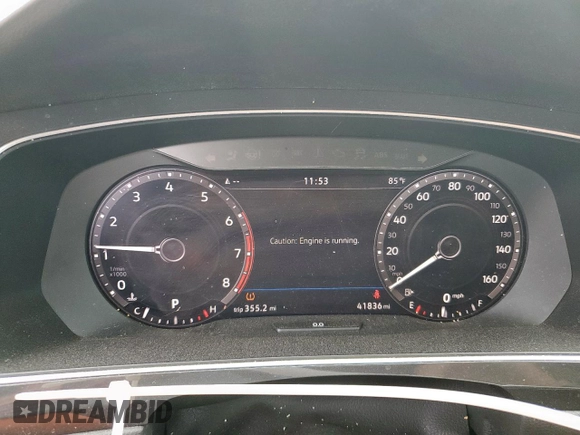 2019 Volkswagen Tiguan SE z VIN 3VV3B7AX2KM050444, wystawiony jako Copart lot #62881895 z przebiegiem 41 836 mil mil oraz Szkoda całkowita • Salvage title. Historia ofert i sprzedaży dostępna na DreamBid. Obrazek 9.