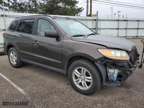 2011 Hyundai Santa Fe GLS with VIN 5XYZGDAB4BG068843, listed as a Copart auction lot 50890095 with 168,364 mi miles and Salvage Title. Bid and sale history available at carsss.com. Image 4.
