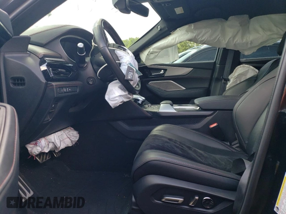 2024 Acura MDX w/A-Spec Package with VIN 5J8YE1H08RL001232, listed as a Copart auction lot 60906385 with 61,898 mi miles and Salvage title. Bid and sale history available at DreamBid. Image 7.