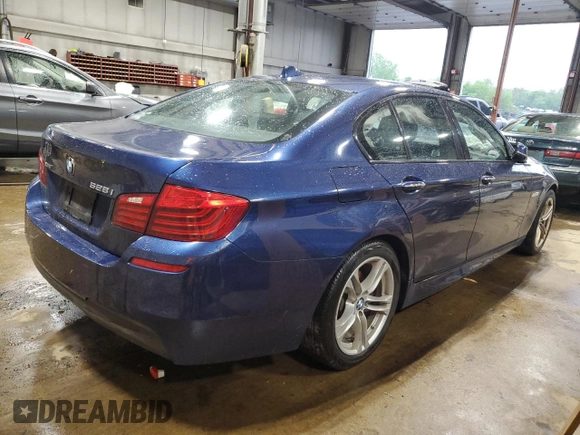 2016 BMW 5 Series 528i xDrive with VIN WBA5A7C57GG150964, listed as a Copart auction lot 56468805 with Not provided miles and Salvage title. Bid and sale history available at DreamBid. Image 3.