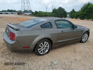 2005 Ford Mustang Deluxe with VIN 1ZVFT80N555169501, listed as a Copart auction lot 64214825 with Not provided miles and Clean title. Bid and sale history available at DreamBid. Image 3.
