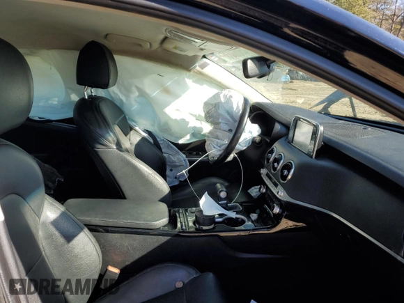 2018 Kia Stinger with VIN KNAE15LA2J6017155, listed as a Copart auction lot 46068735 with 98,295 mi miles and Salvage Title. Bid and sale history available at DreamBid. Image 7.