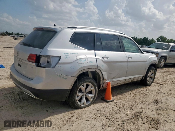 2018 Volkswagen Atlas S с VIN 1V2AP2CA0JC594538, выставлен на аукционе Copart как лот 63943215 с пробегом 133 909 миль миль и Списание • Salvage title. История ставок и продаж доступна на DreamBid. Изображение 3.