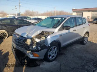 2018 Ford Escape S with VIN 1FMCU0F74JUC02142, listed as a Copart auction lot 46733125 with 99,048 mi miles and Salvage title. Bid and sale history available at DreamBid. Image 1.