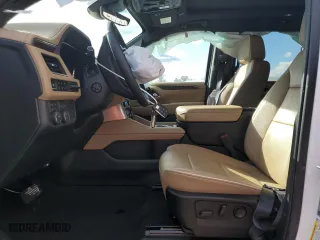 2024 Chevrolet Suburban Premier with VIN 1GNSKFKD0RR332736, listed as a Copart auction lot 75456244 with 297 mi miles and Salvage Title. Bid and sale history available at carsss.com. Image 7.