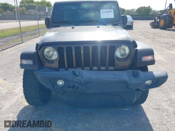 2019 Jeep Wrangler Unlimited Sport S z VIN 1C4HJXDN9KW636592, wystawiony jako IAAI lot #42159099 z przebiegiem 82 580 mil mil oraz . Historia ofert i sprzedaży dostępna na DreamBid. Obrazek 6.