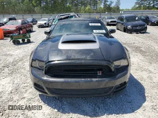 2014 Ford Mustang V6 with VIN 1ZVBP8EM4E5300551, listed as a Copart auction lot 52132745 with 113,887 mi miles and Salvage Title. Bid and sale history available at carsss.com. Image 5.