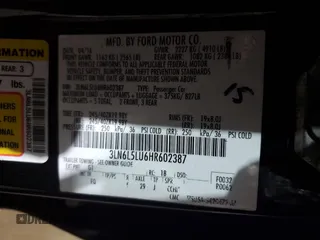2017 Lincoln MKZ Hybrid Select with VIN 3LN6L5LU6HR602387, listed as a Copart auction lot 42251965 with 181,349 mi miles and Salvage Title. Bid and sale history available at DreamBid. Image 12.
