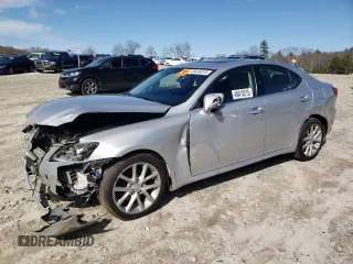 2012 Lexus IS 250 with VIN JTHCF5C21C5057688, listed as a Copart auction lot 49418215 with 152,707 mi miles and Non Repairable. Bid and sale history available at DreamBid. Image 1.