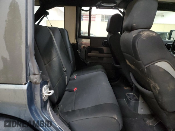 2007 Jeep Wrangler Unlimited Rubicon with VIN 1J4GA69197L100286, listed as a Copart auction lot 54210635 with Not provided miles and Clean title. Bid and sale history available at DreamBid. Image 11.