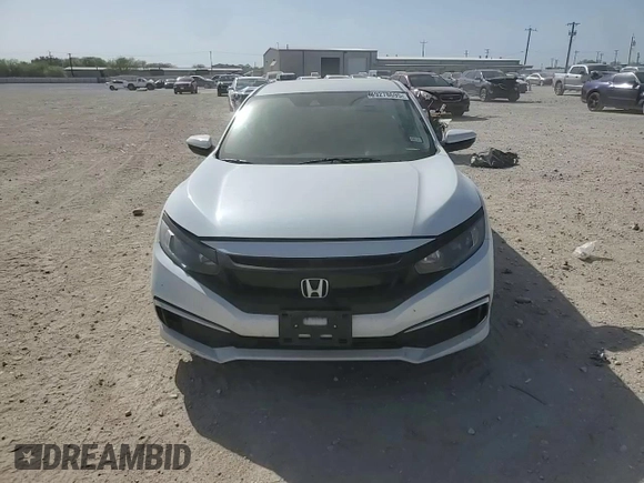2019 Honda Civic LX with VIN 19XFC2F66KE032115, listed as a Copart auction lot 49278695 with 75,445 mi miles and Salvage Title. Bid and sale history available at DreamBid. Image 10.