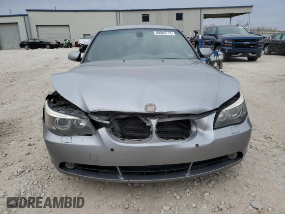 2006 BMW 5 Series 550i with VIN WBANB53526CP02300, listed as a Copart auction lot 80084714 with Not Provided miles and Salvage Title. Bid and sale history available at DreamBid. Image 5.