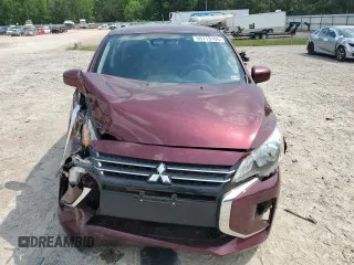 2021 Mitsubishi Mirage ES z VIN ML32AUHJ1MH009455, wystawiony jako Copart lot #55113105 z przebiegiem 67 895 mil mil oraz Szkody całkowita. Historia ofert i sprzedaży dostępna na DreamBid. Obrazek 5.