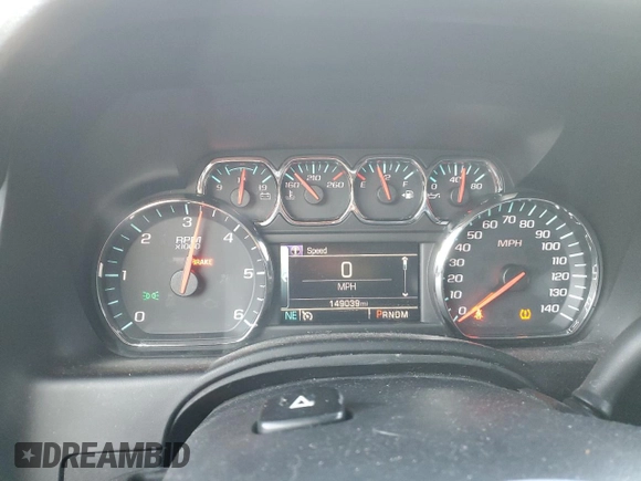 2015 Chevrolet Tahoe LT with VIN 1GNSCBKC5FR235847, listed as a Copart auction lot 46338145 with 149,039 mi miles and Salvage Title. Bid and sale history available at DreamBid. Image 9.