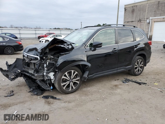 2020 Subaru Forester Limited with VIN JF2SKASC8LH429233, listed as a Copart auction lot 83195284 with 72,795 mi miles and Salvage Title. Bid and sale history available at carsss.com. Image 1.