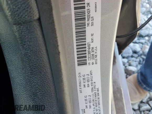 2015 Chrysler 200 S z VIN 1C3CCCBB9FN645671, wystawiony jako Copart lot #52429295 z przebiegiem 197 910 mil mil oraz Szkoda całkowita • Salvage title. Historia ofert i sprzedaży dostępna na DreamBid. Obrazek 12.