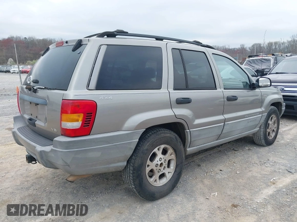 1999 Jeep Grand Cherokee Laredo с VIN 1J4GW58N4XC676836, выставлен на аукционе IAAI как лот 41799381 с пробегом 203 784 миль миль и . История ставок и продаж доступна на DreamBid. Изображение 4.