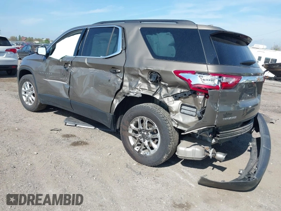 2020 Chevrolet Traverse LT Cloth with VIN 1GNERGKW0LJ127696, listed as a IAAI auction lot 42073805 with 60,075 mi miles and . Bid and sale history available at DreamBid. Image 3.