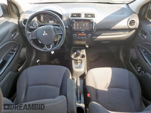 2018 Mitsubishi Mirage SE with VIN ML32A4HJ4JH014404, listed as a Copart auction lot 61178115 with 24,995 mi miles and Salvage title. Bid and sale history available at DreamBid. Image 8.