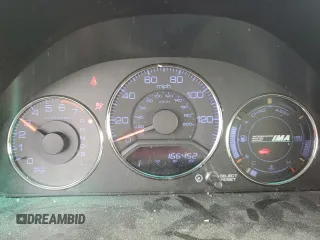 2005 Honda Civic with VIN JHMES96625S012449, listed as a Copart auction lot 51875435 with 166,452 mi miles and Salvage Title. Bid and sale history available at DreamBid. Image 9.