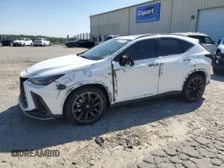 2024 Lexus NX 350 F Sport z VIN 2T2KGCEZ5RC036715, wystawiony jako Copart lot #52310755 z przebiegiem 15 210 mil mil oraz Szkoda całkowita • Salvage title. Historia ofert i sprzedaży dostępna na DreamBid. Obrazek 1.