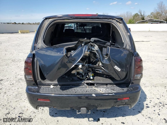 2006 Chevrolet TrailBlazer LT with VIN 1GNET13H162204508, listed as a Copart auction lot 43382735 with 0 mi miles and Salvage Title. Bid and sale history available at carsss.com. Image 6.