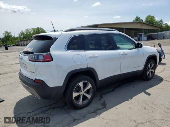 2020 Jeep Cherokee High Altitude with VIN 1C4PJMDXXLD637095, listed as a Copart auction lot 58930435 with 49,305 mi miles and Salvage title. Bid and sale history available at DreamBid. Image 3.