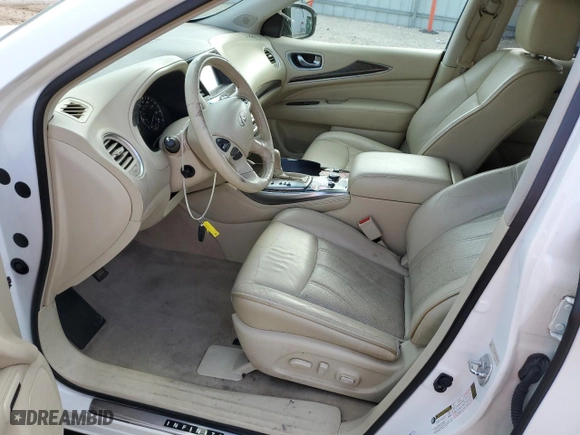2013 Infiniti JX35 with VIN 5N1AL0MM5DC311979, listed as a Copart auction lot 51122375 with 147,779 mi miles and Salvage Title. Bid and sale history available at carsss.com. Image 7.
