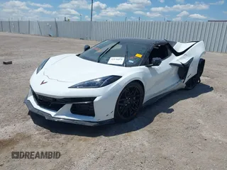 2023 Chevrolet Corvette 3LZ with VIN 1G1YF3D37P5603363, listed as a IAAI auction lot 42176876 with Not provided miles and . Bid and sale history available at DreamBid. Image 2.