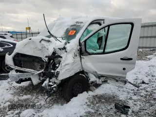 2023 Ford Transit Cargo with VIN 1FTBR1Y86PKB57061, listed as a Copart auction lot 82425824 with Not Provided miles and Salvage Title. Bid and sale history available at DreamBid. Image 1.